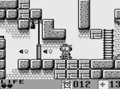 une photo d'Ã©cran de Garfield Labyrinth sur Nintendo Game Boy